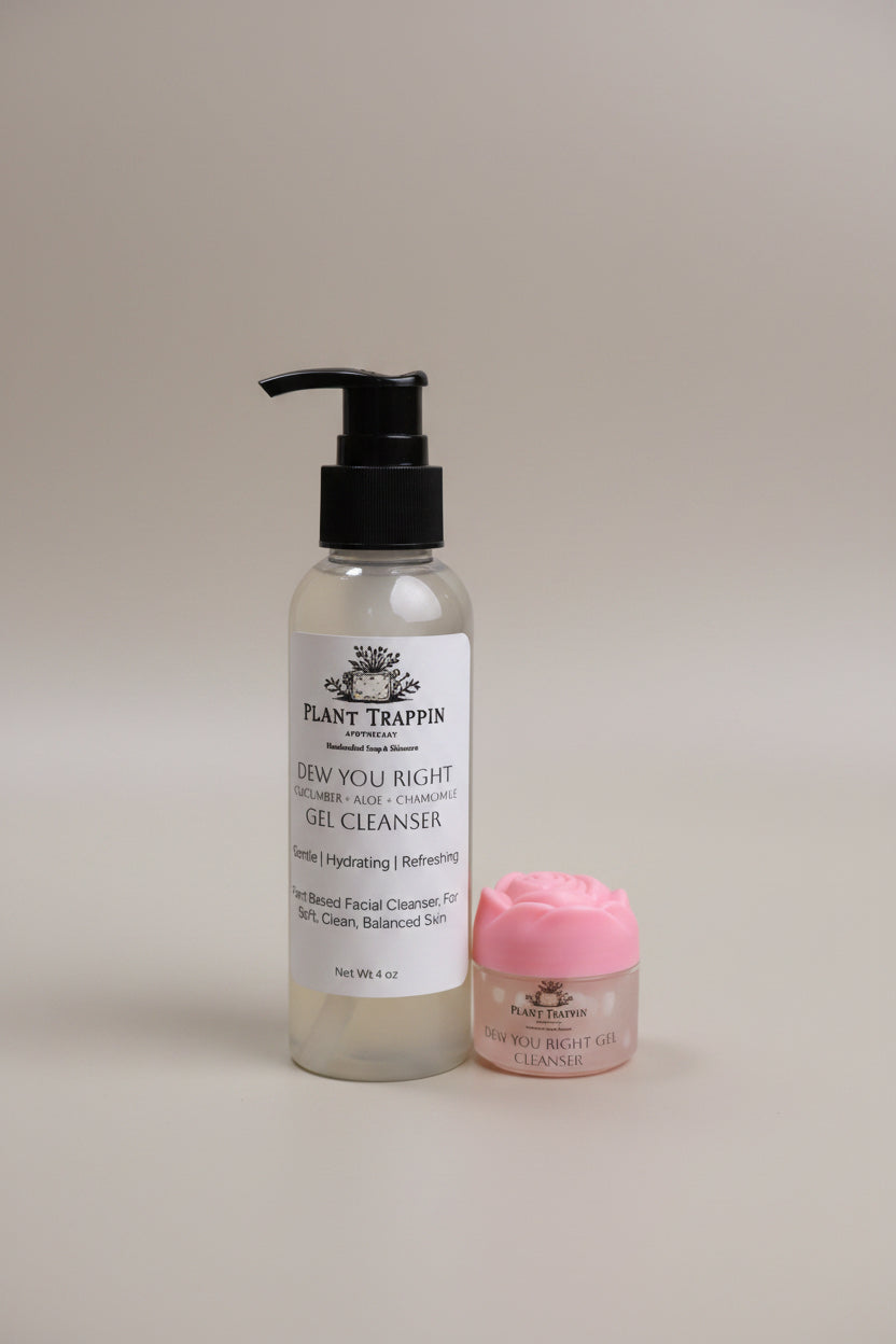 DEW YOU RIGHT Gentle Botanical Gel Cleanser | 4 fl oz