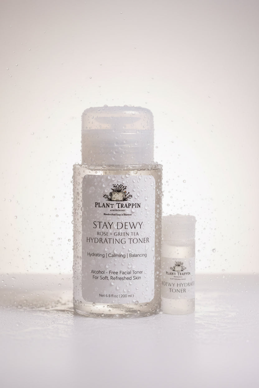 STAY DEWY Rose + Green Tea Hydrating Toner | 6.8 fl oz