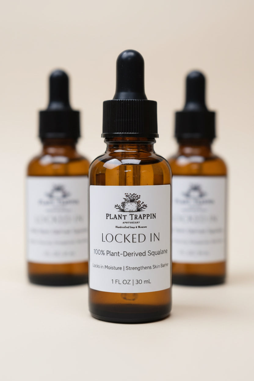LOCKED IN 100% Plant-Derived Squalane Facial Oil | 1 fl oz