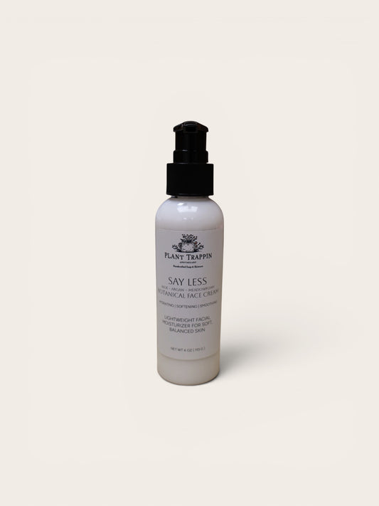 SAY LESS Lightweight Botanical Face Cream |4 oz