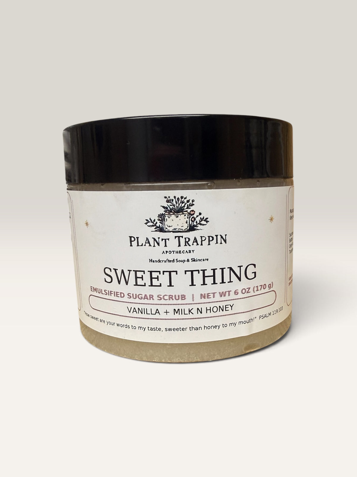 Sweet Thing Emulsified Sugar Scrub