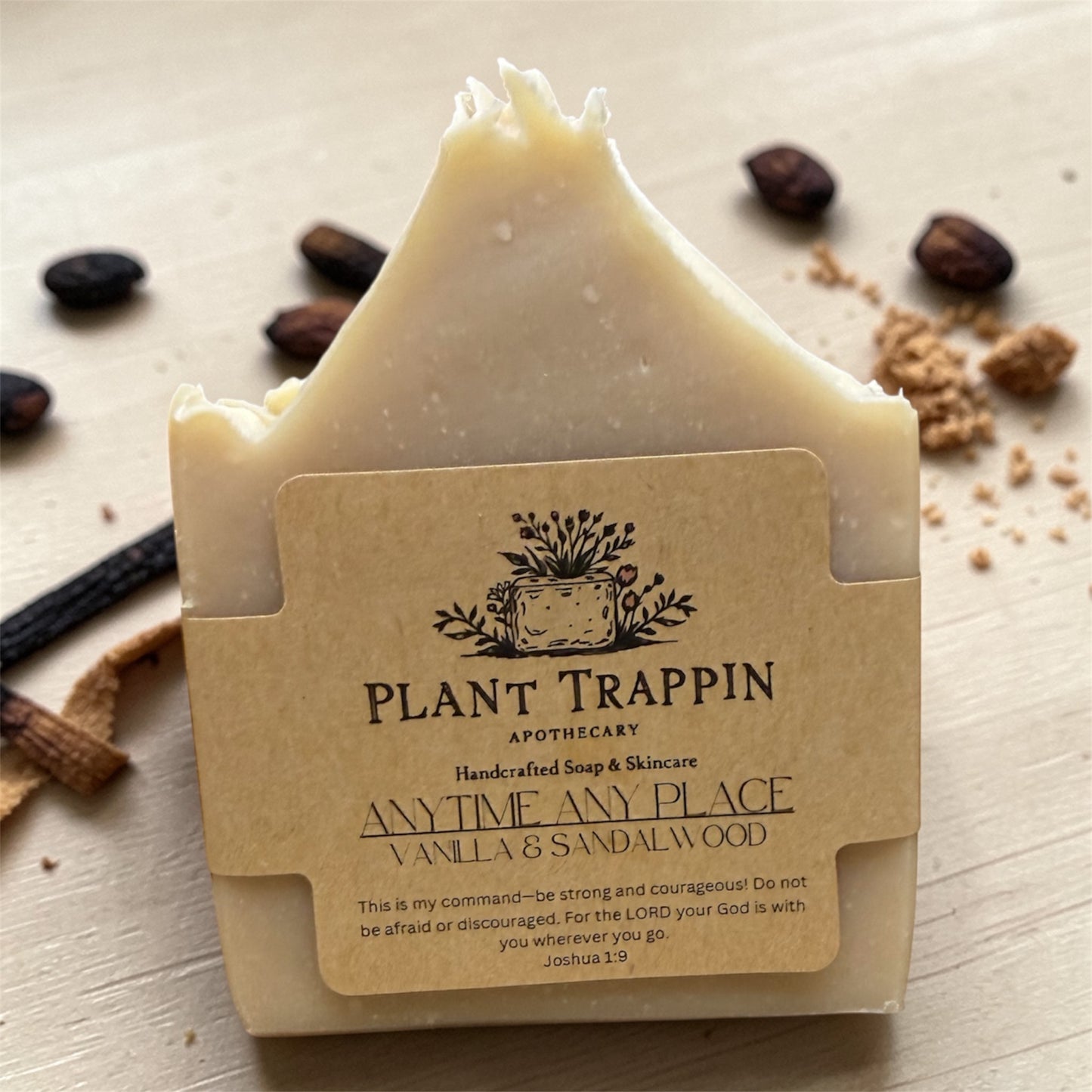 Anytime Any Place | Vanilla & Sandalwood Soap